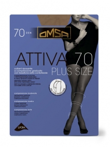 Omsa Attiva 70 XXL Plus Size