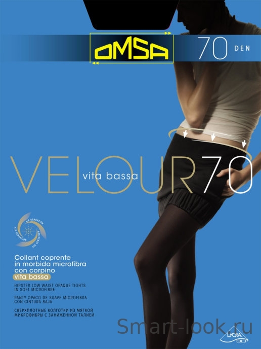 Omsa Velour 70 Vita Bassa.      2024 