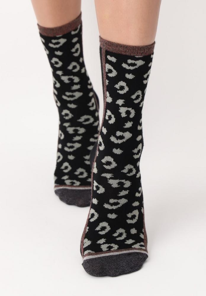  Oroblu 2p socks twins animal style.        2024