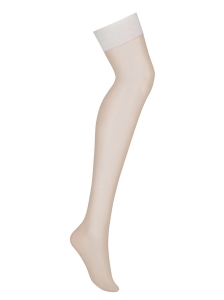 S800 stockings чулки под пояс белые